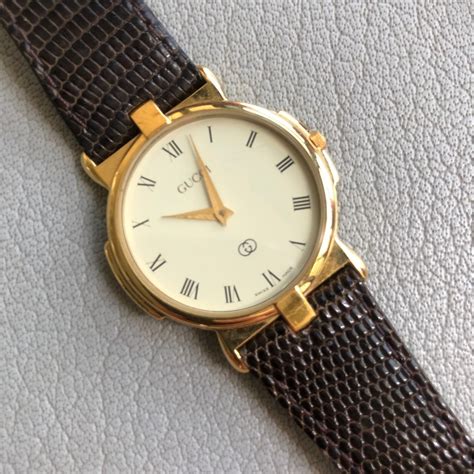 gucci watch goldsmiths|gucci 18k gold watch.